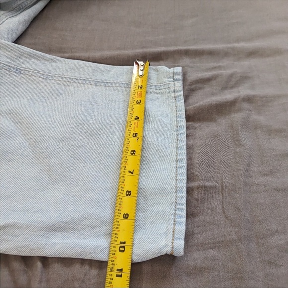 Levi's Loose Fit Overalls Jumpsuit Light Wash - Picture 9 of 10